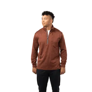 Bauer FLC Textured Half Zip Mens Hoody