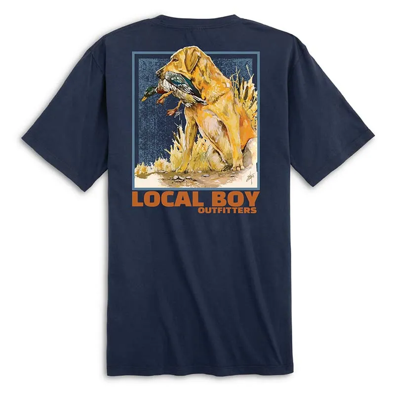 Blue Moon Yellow Lab Short Sleeve T-Shirt