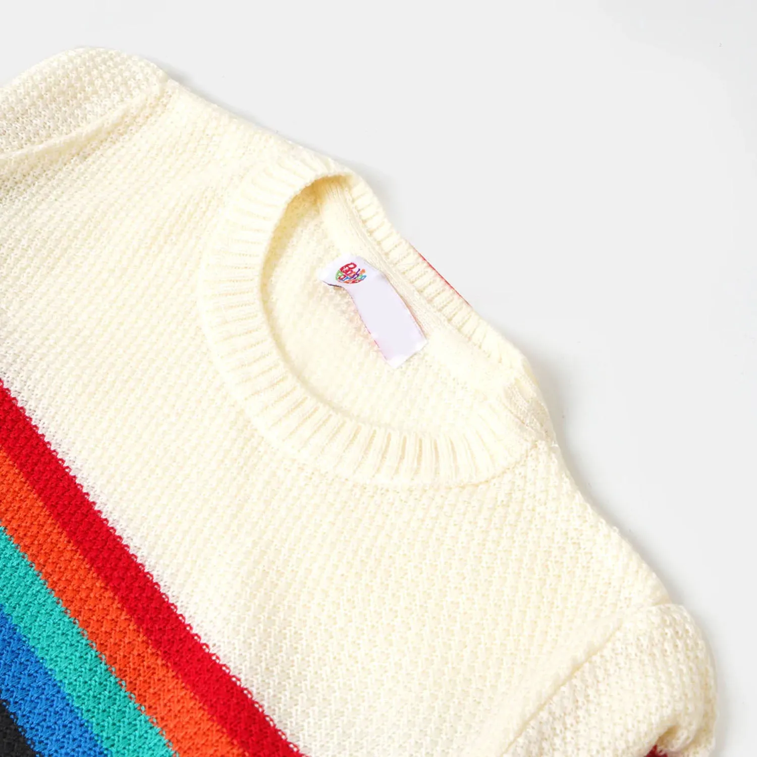 Boys Sweater BPO3-22 - Off White