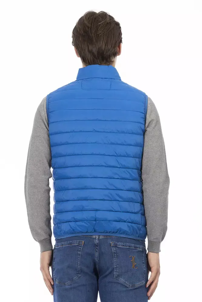 Ciesse Outdoor Blue Polyester Men's Sleeveless Jacket