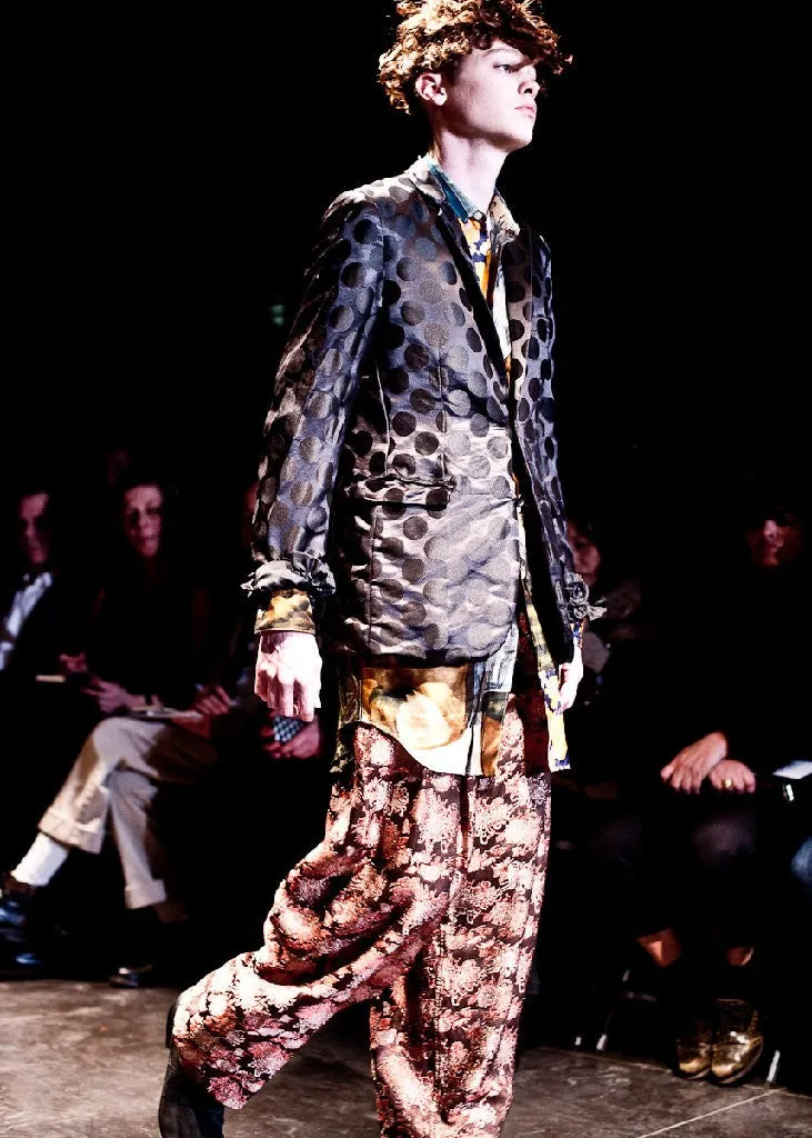 Comme des Garçons Homme Plus AW11 'Decadence' Floral Brocade Trousers