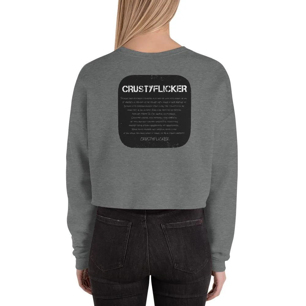 CRUSTYFLICKER Mojo - Crop Sweatshirt