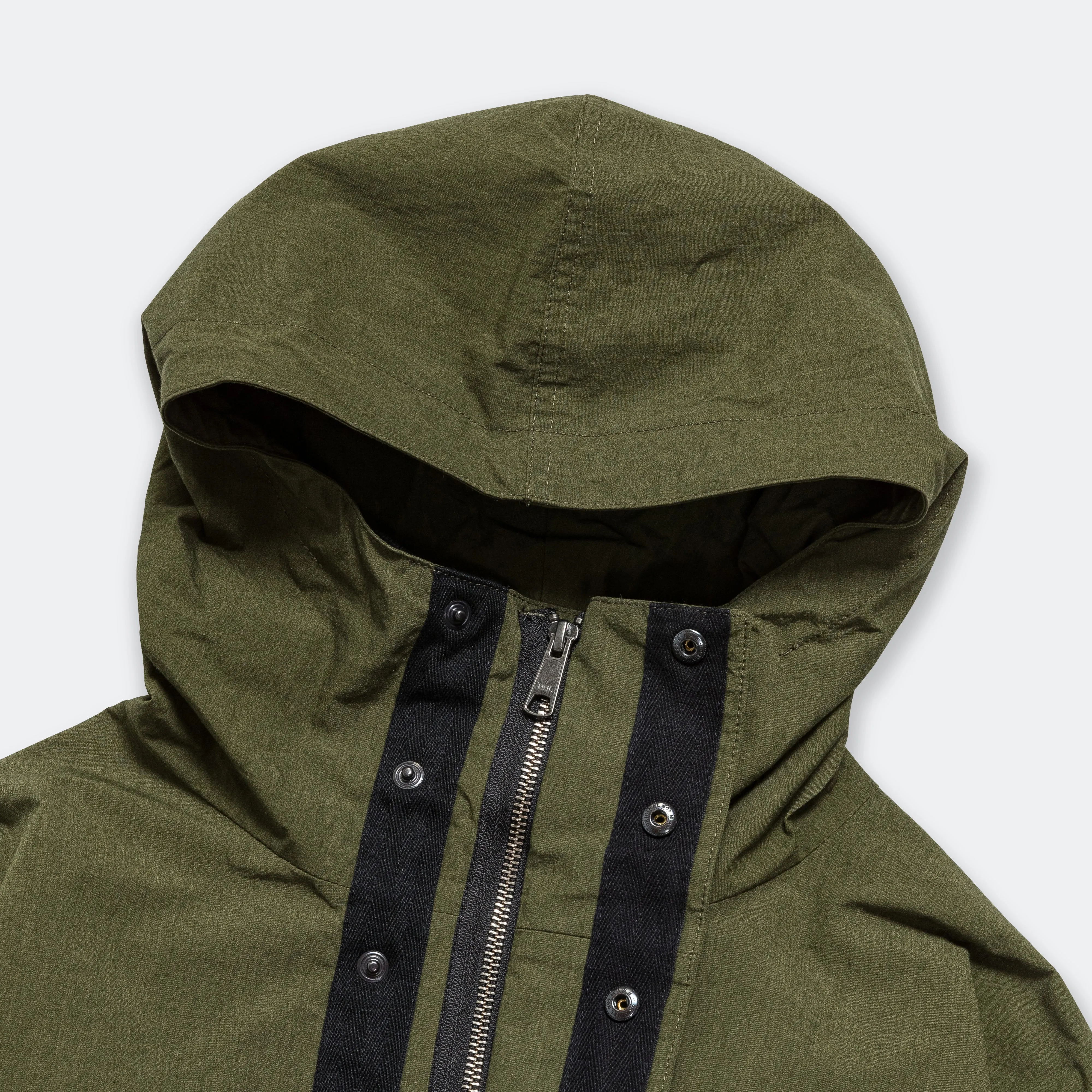 Deck Coat - Cotton Nylon Plainweave/Green