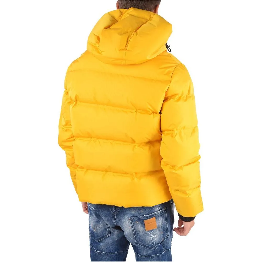 Dsquared² Yellow Nylon Jacket