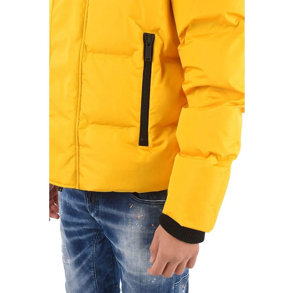 Dsquared² Yellow Nylon Jacket