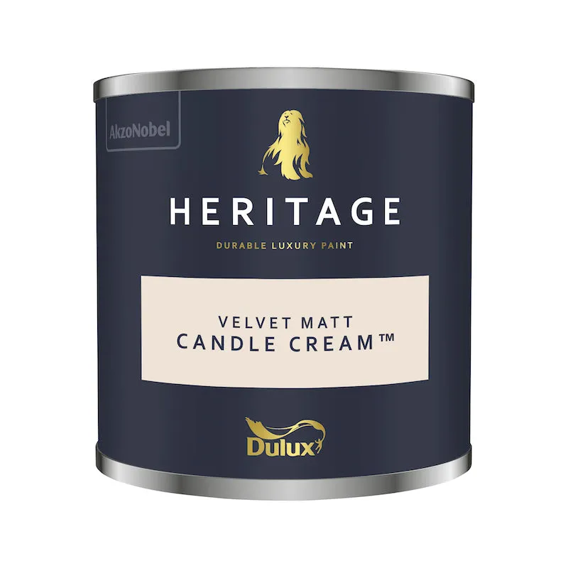 Dulux Heritage Matt Emulsion - Candle Cream