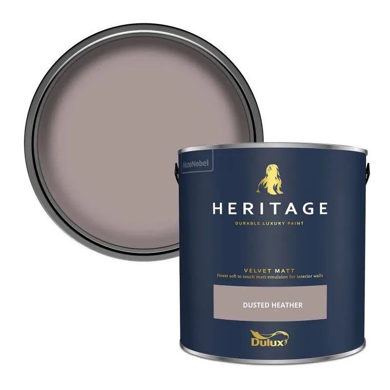 Dulux Heritage Matt Emulsion - Dusted Heather