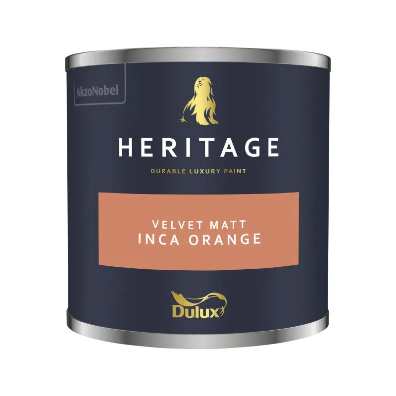 Dulux Heritage Matt Emulsion - Inca Orange