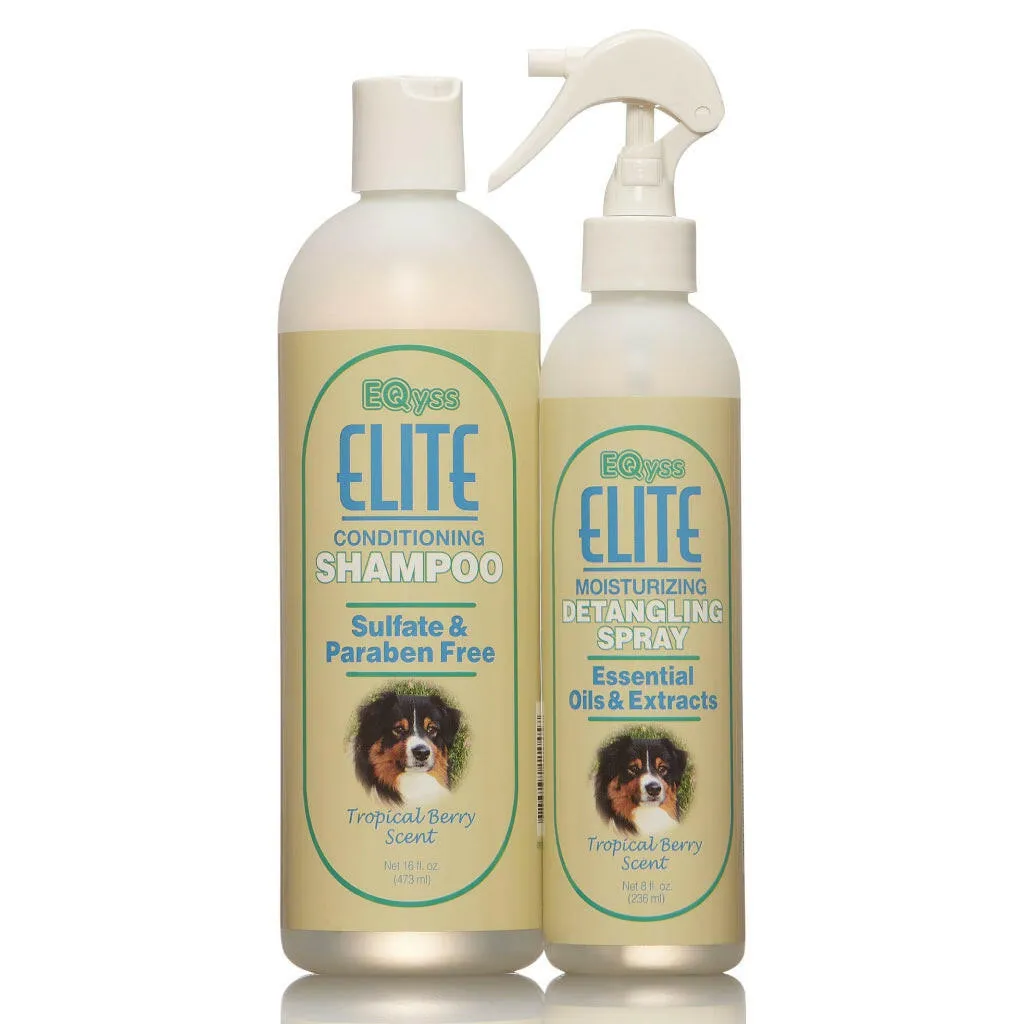 EQyss Elite Conditioning Shampoo Tropical Berry Scent for Pets (16 oz)