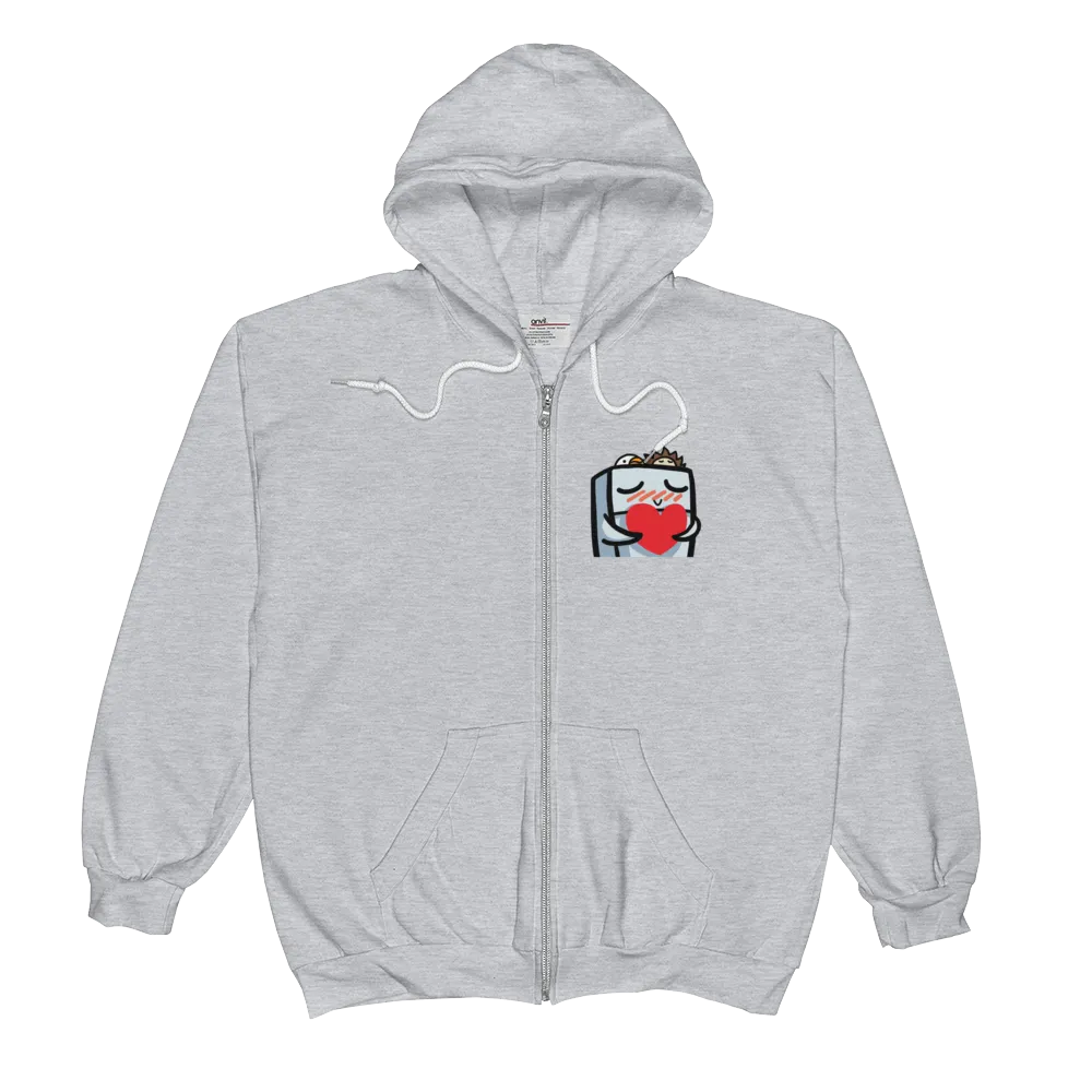 Fridge Love Pocket Full Zip Hoodie