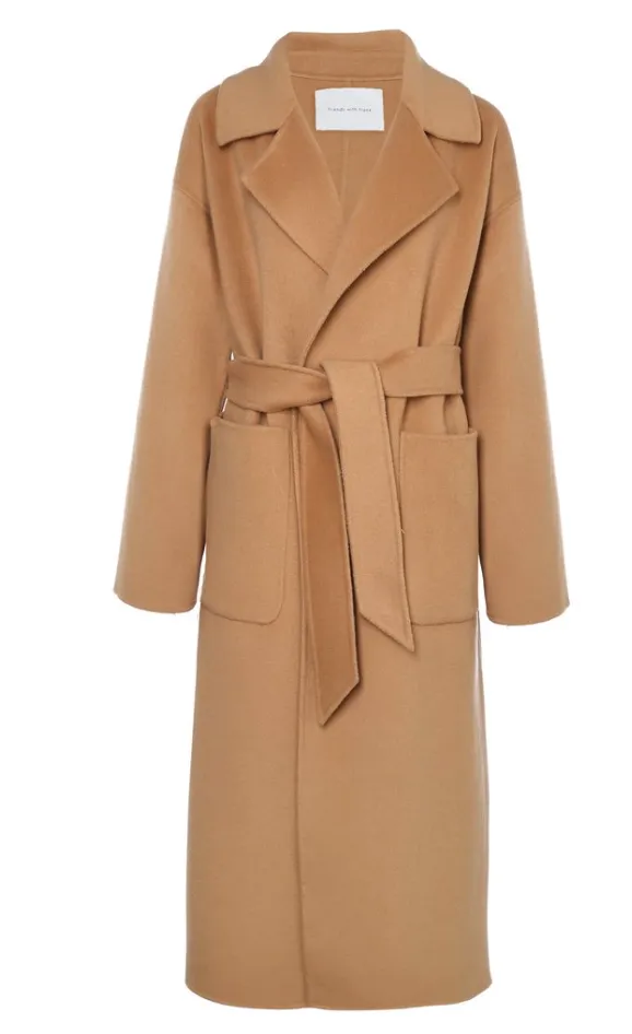 Friends with Frank Camilla Coat in Camel