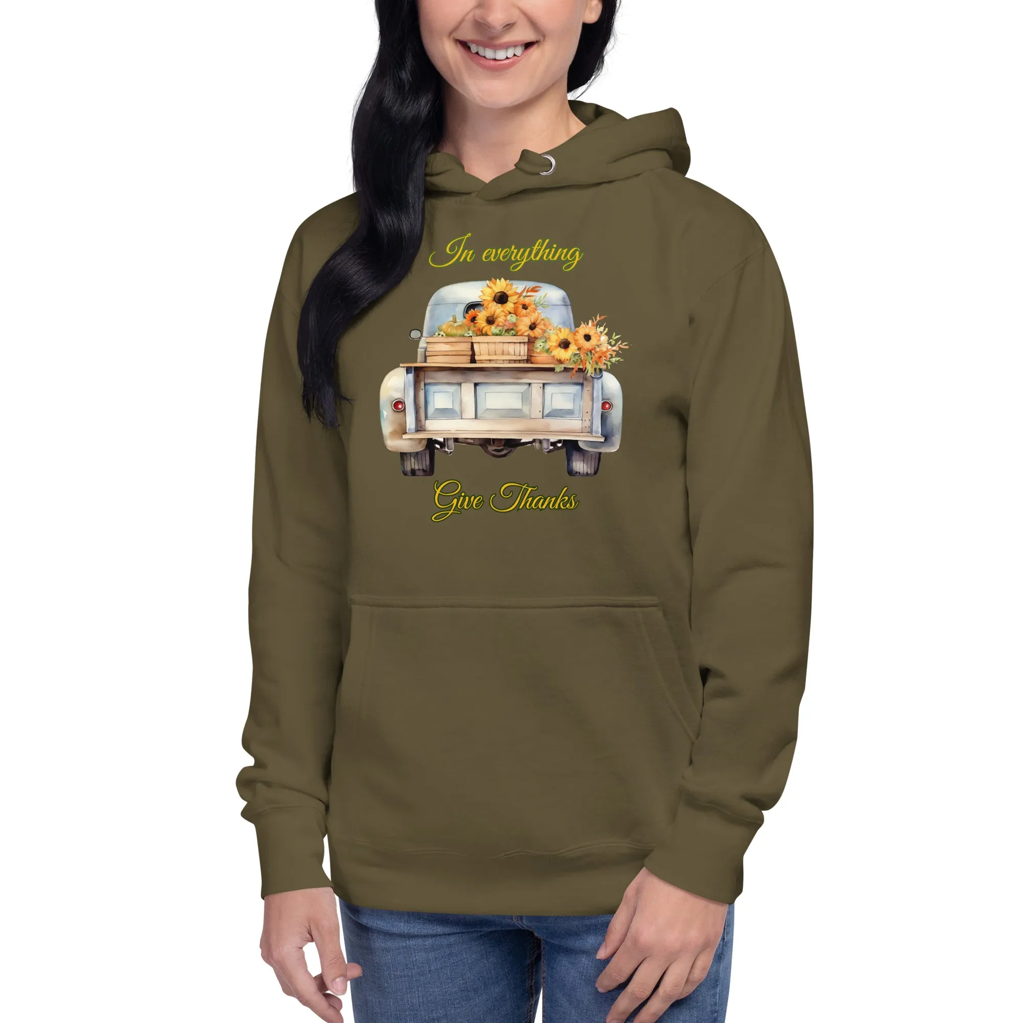 Give Thanks Christian Hoodie