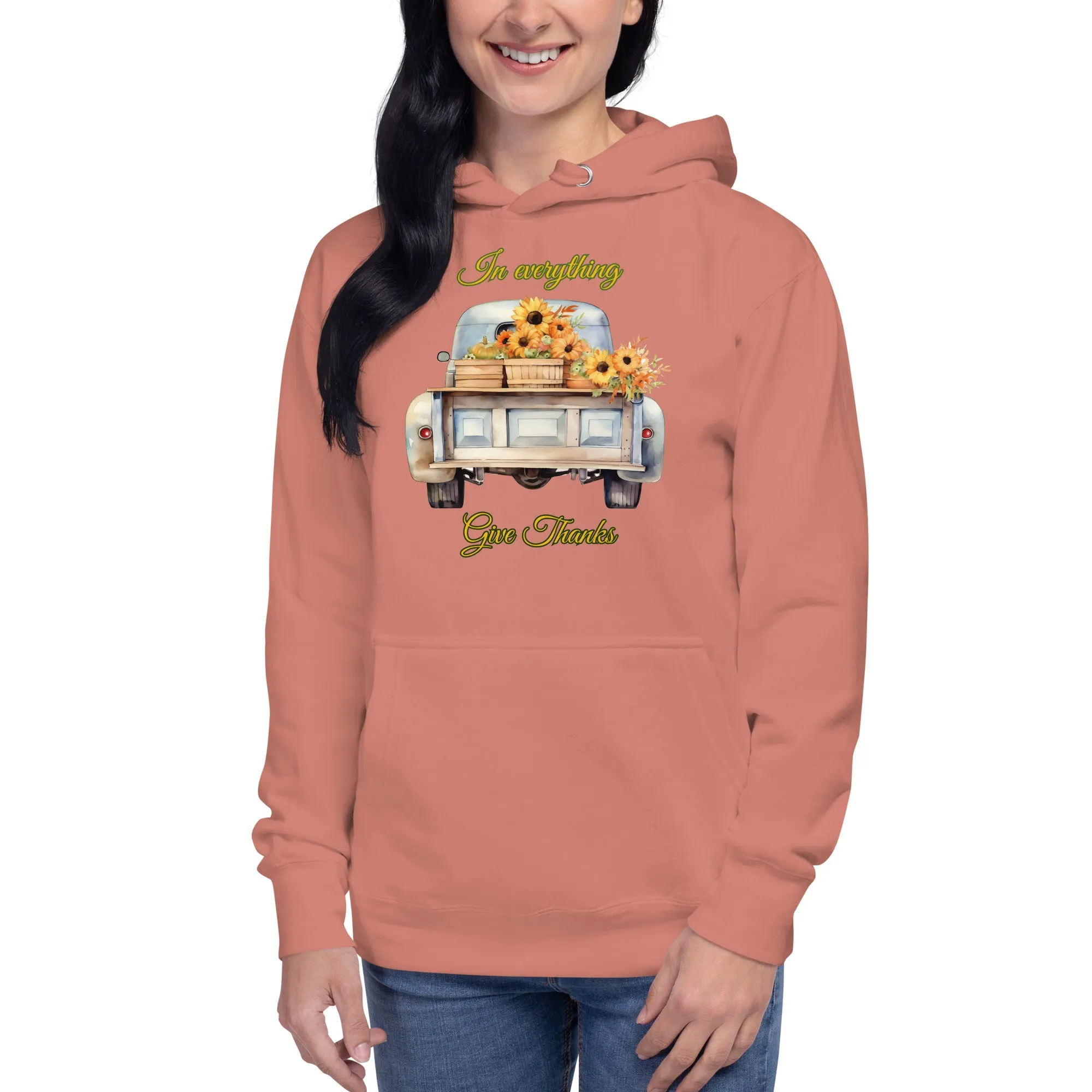 Give Thanks Christian Hoodie