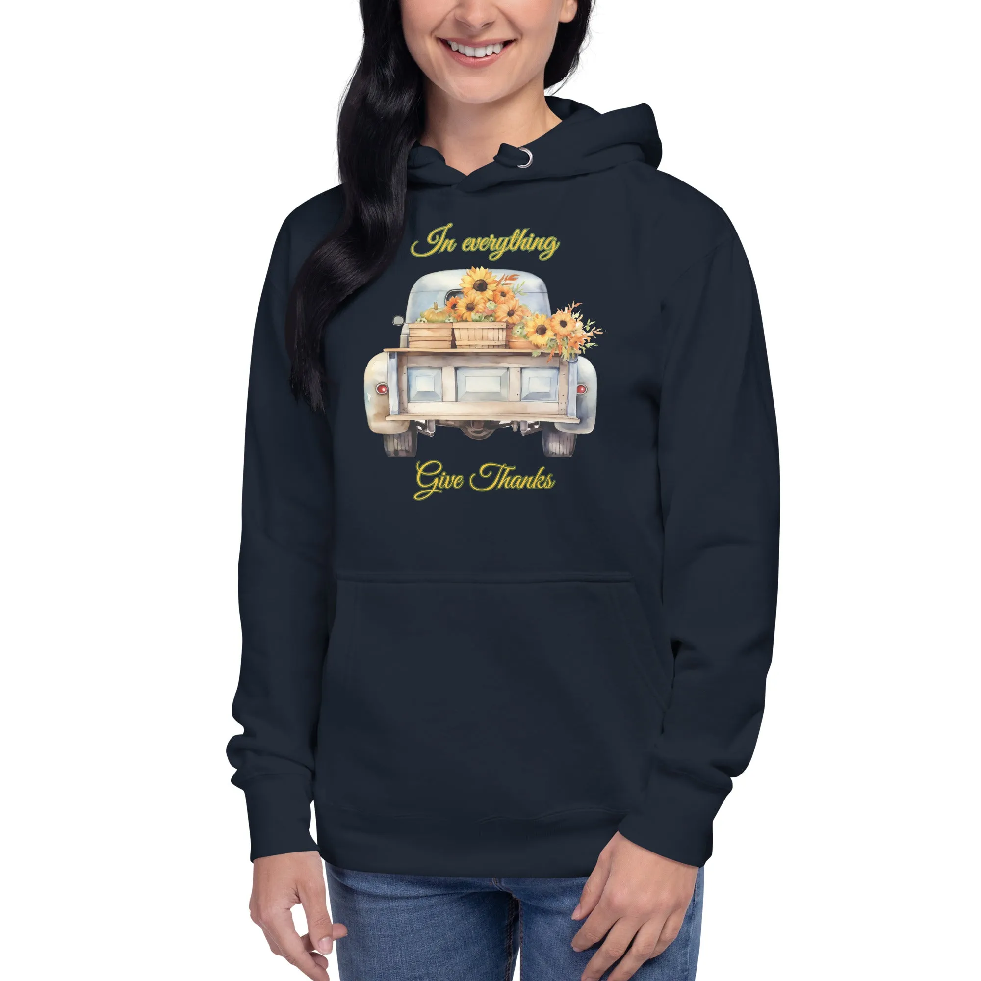 Give Thanks Christian Hoodie