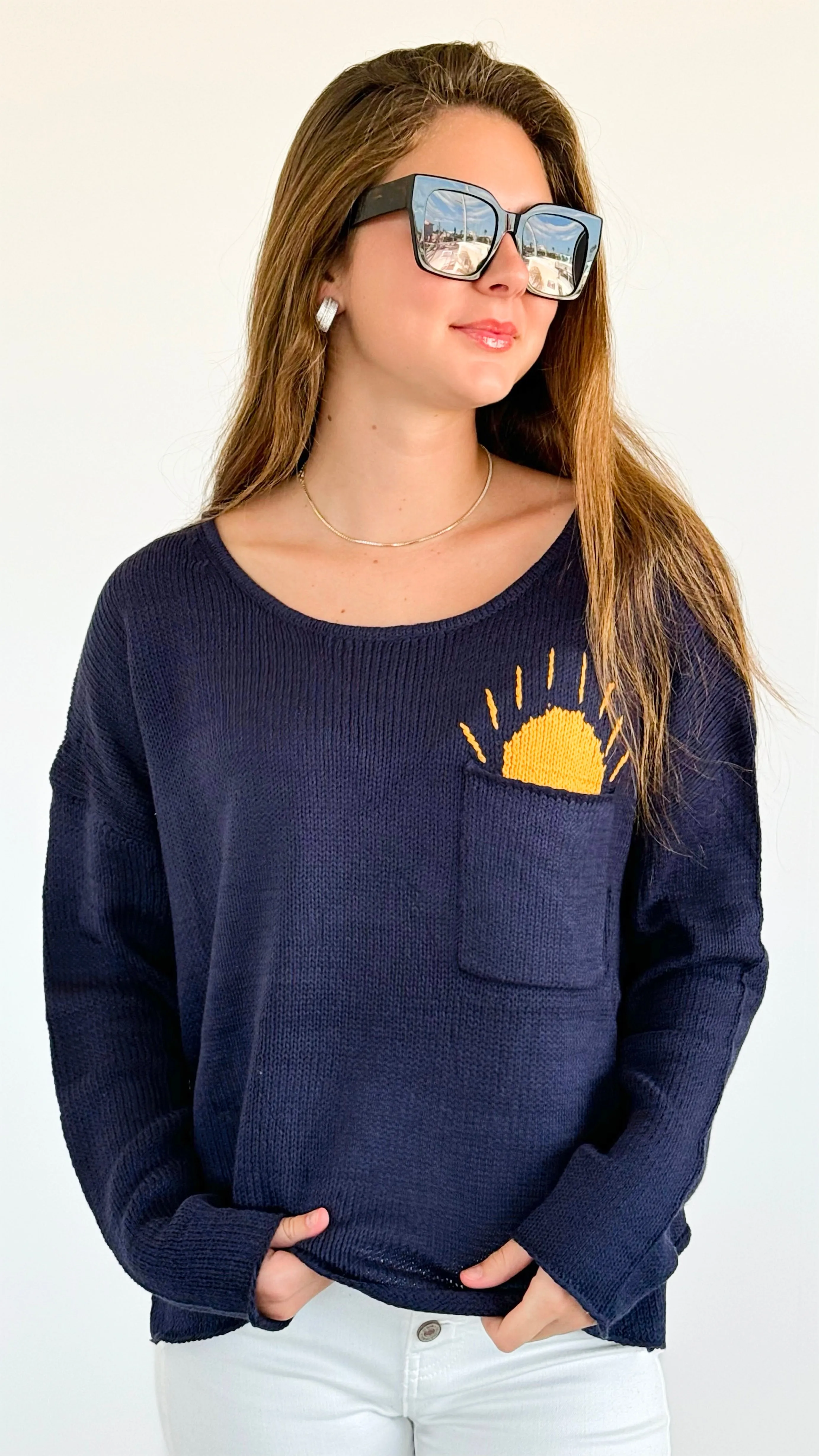 Golden Hour Knit Sweater