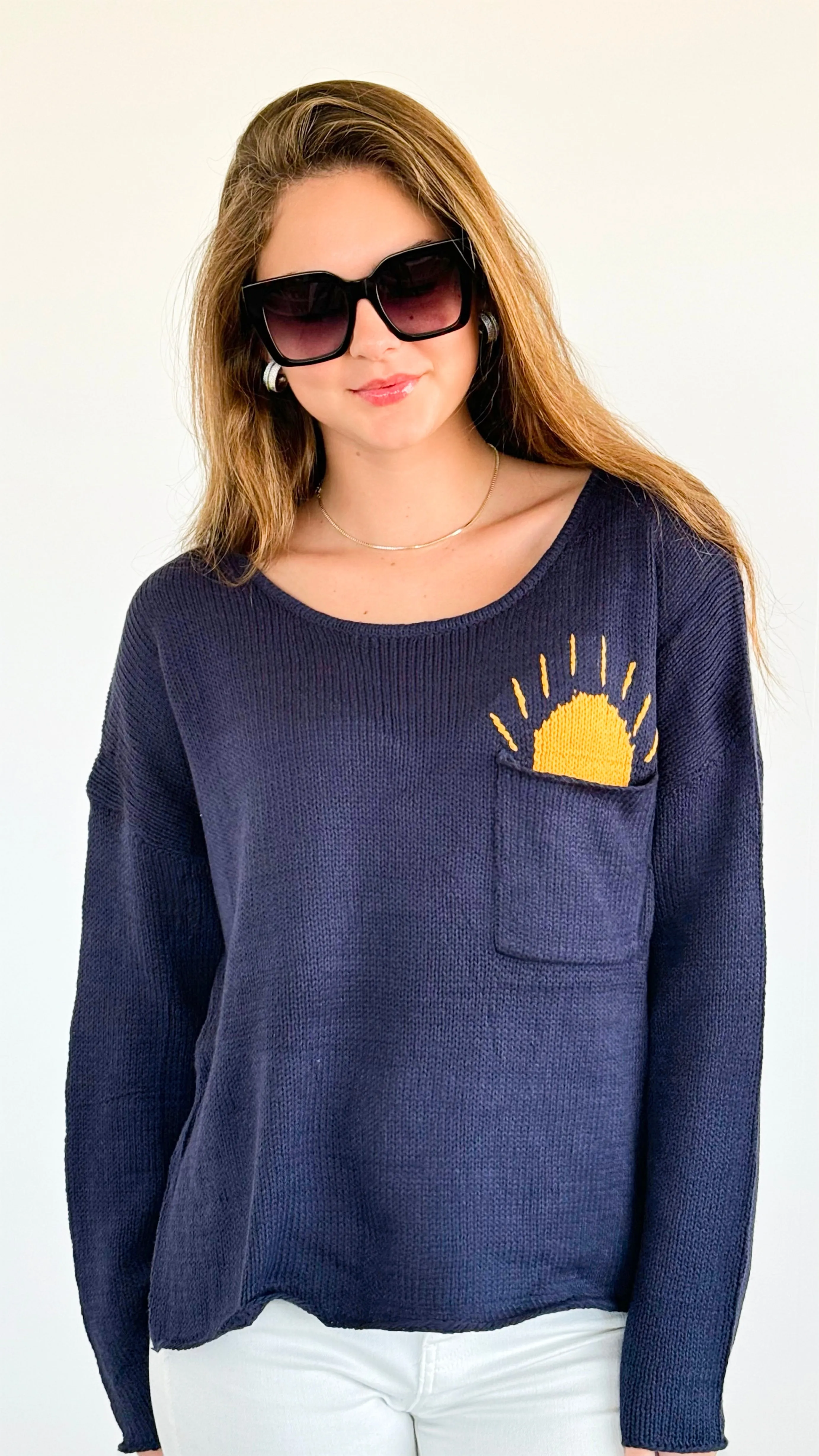 Golden Hour Knit Sweater