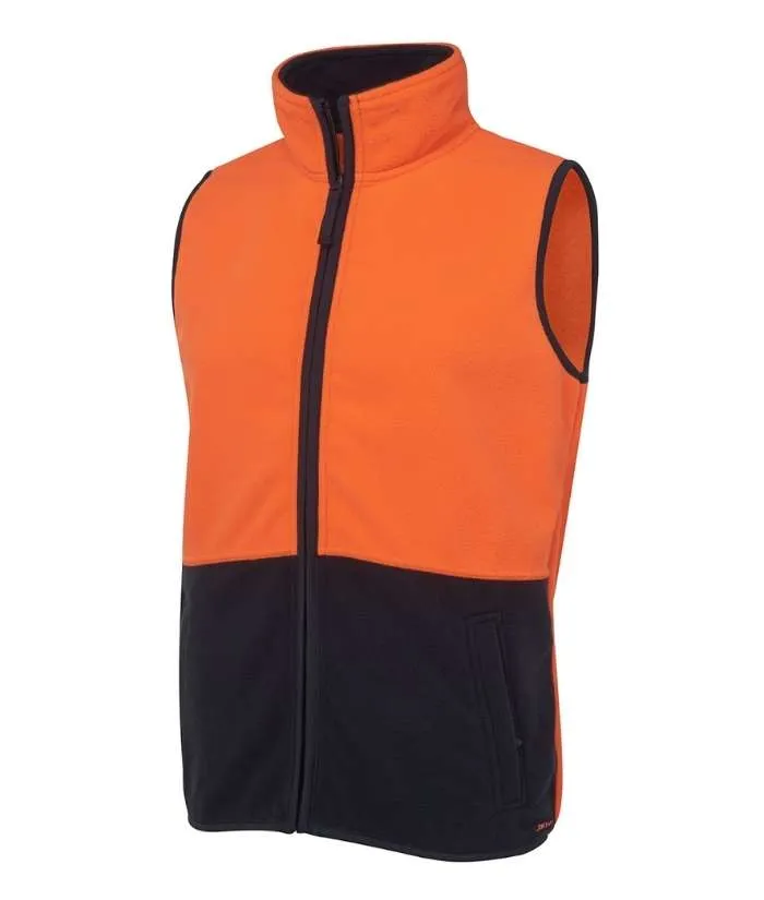 Hi Vis Polar Fleece Vest