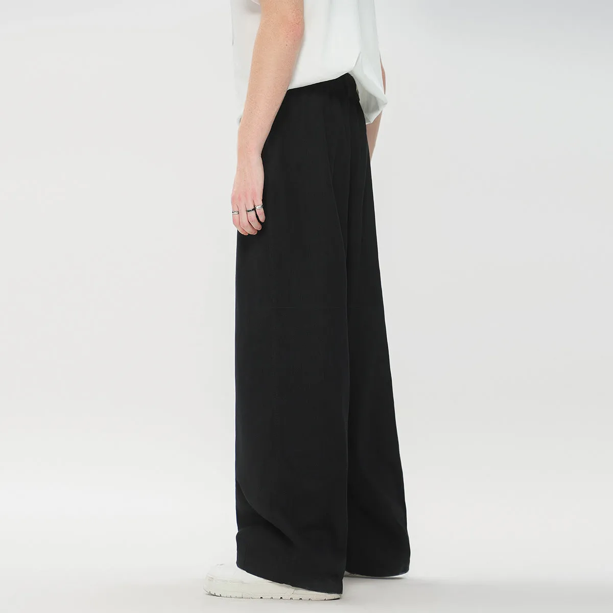 Japanese Draping High-Waisted Pants