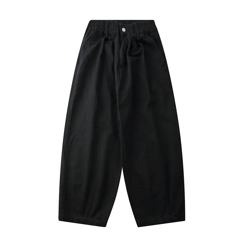 Japanese Draping High-Waisted Pants