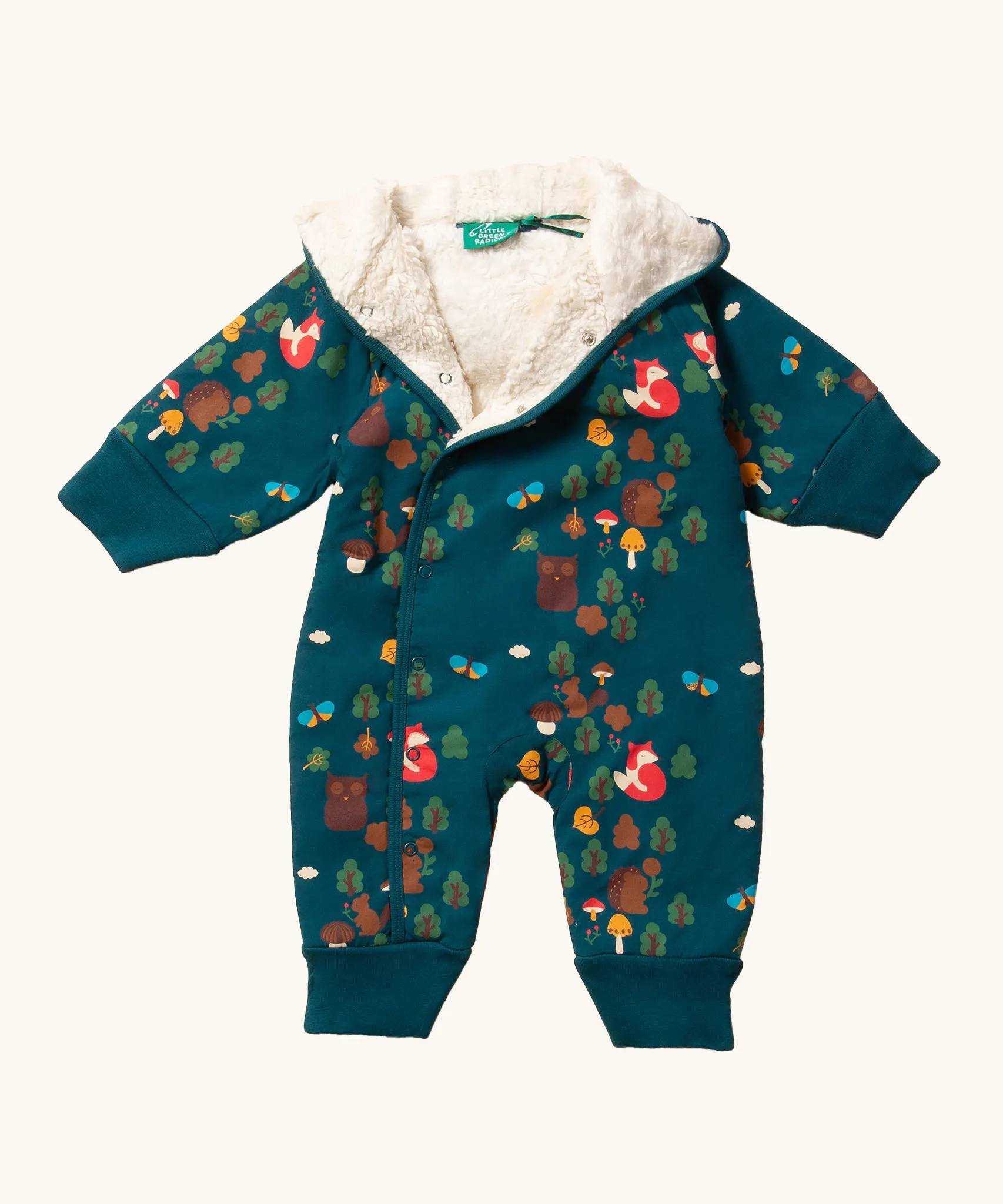 LGR Enchanted Forest Sherpa Fleece Snowsuit