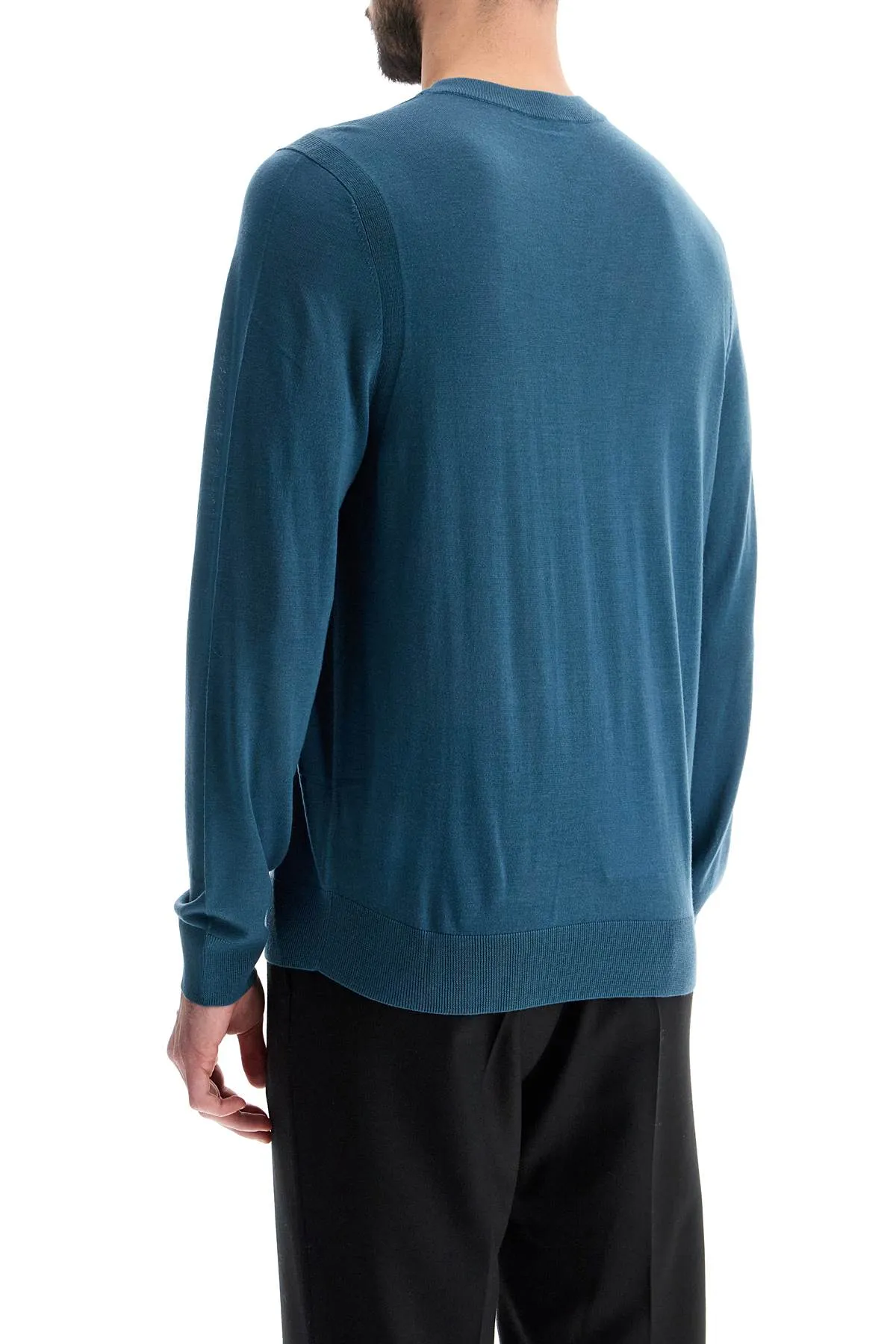 LIGHTWEIGHT MERINO WOOL JERSEY SHIRT