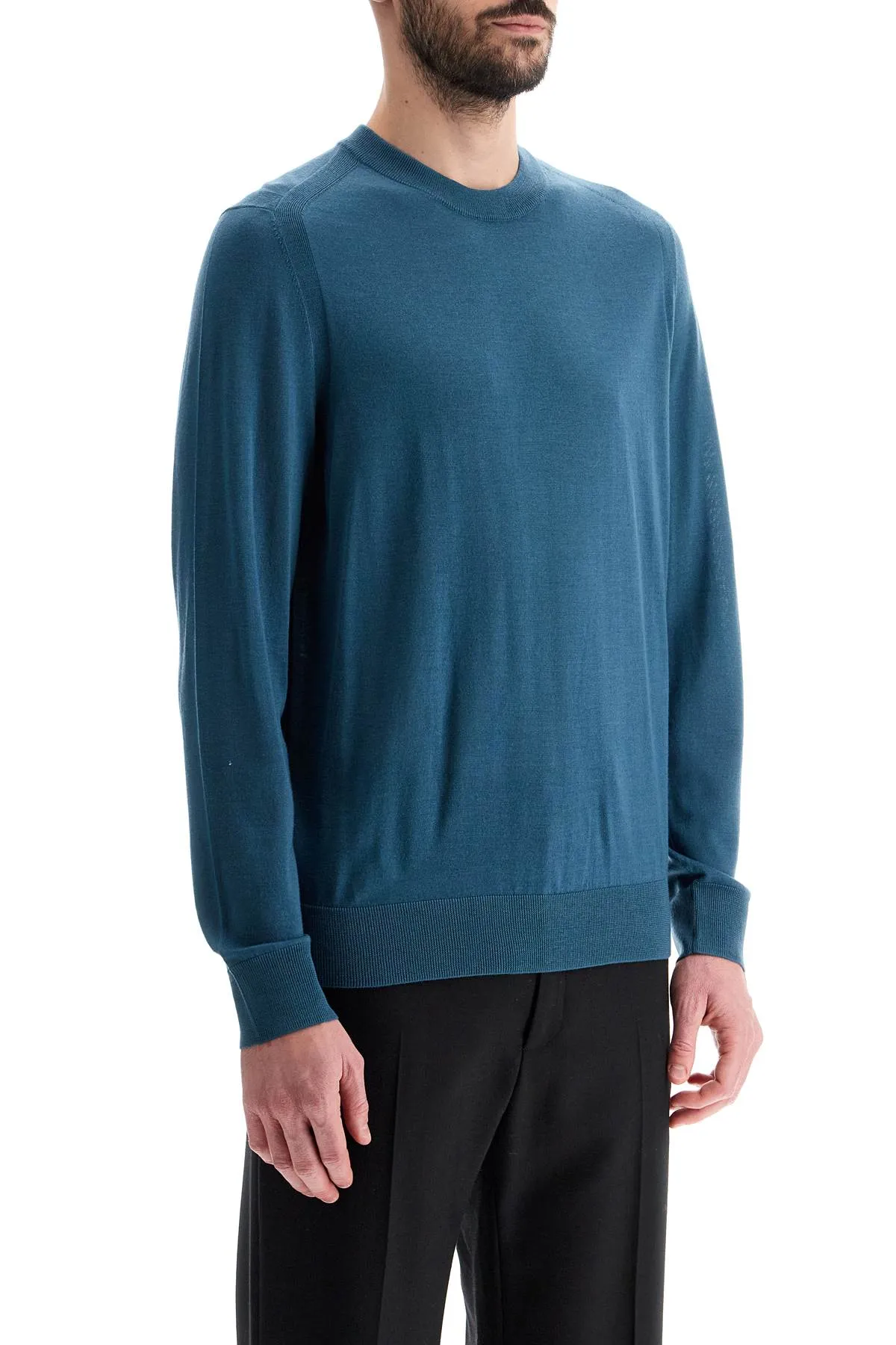 LIGHTWEIGHT MERINO WOOL JERSEY SHIRT