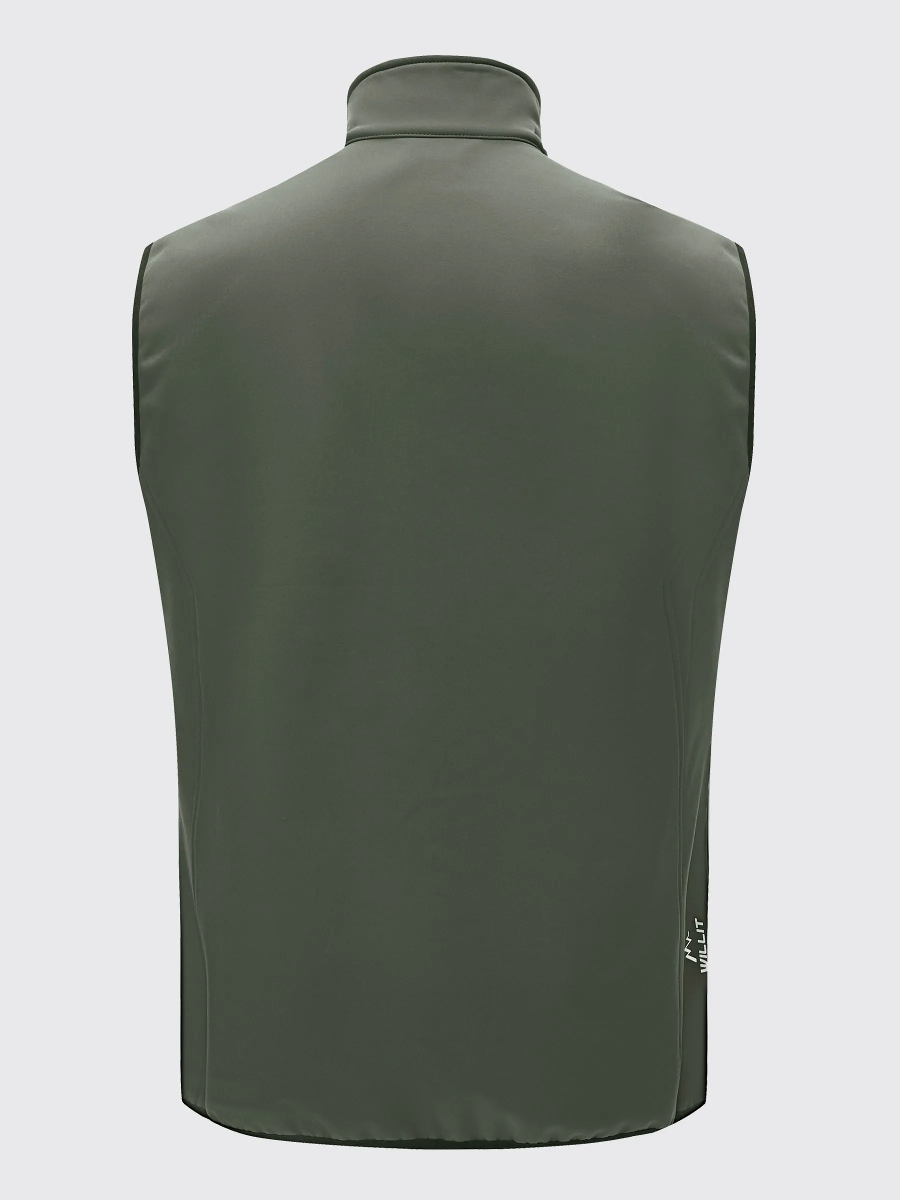 Men's Fleece Lined Soft Shell Vest