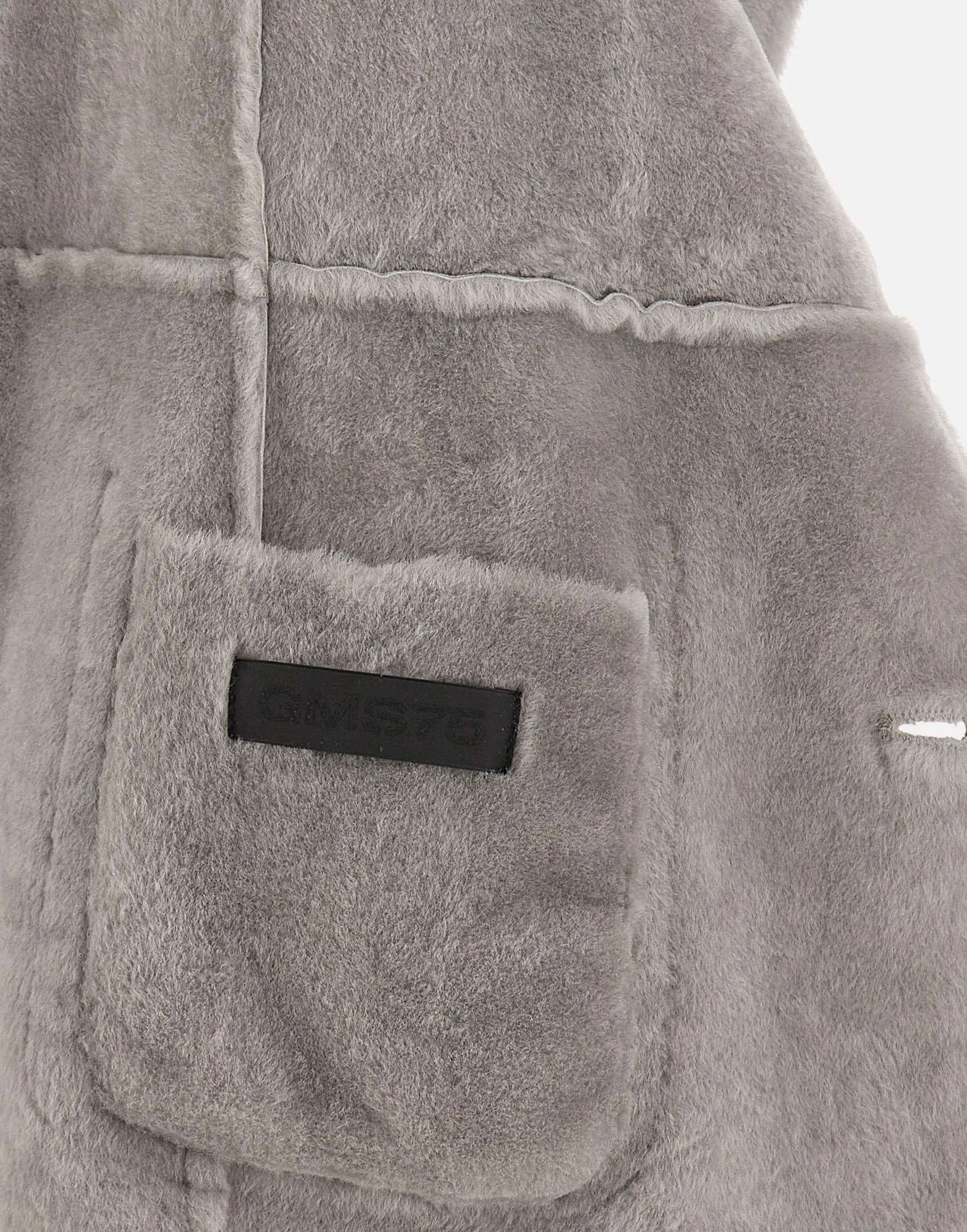 Merinillo Grey Suede Sheepskin Jacket