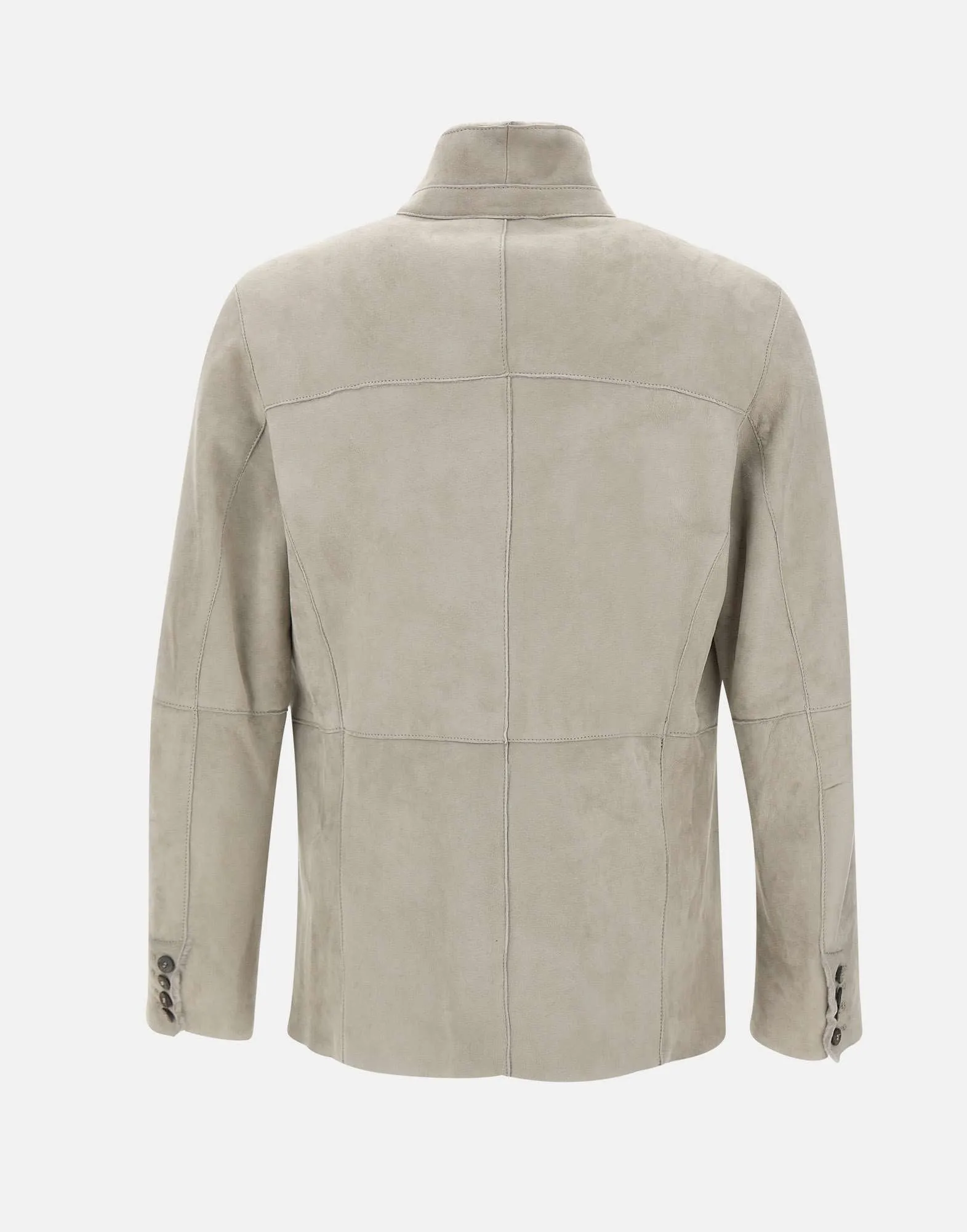 Merinillo Grey Suede Sheepskin Jacket