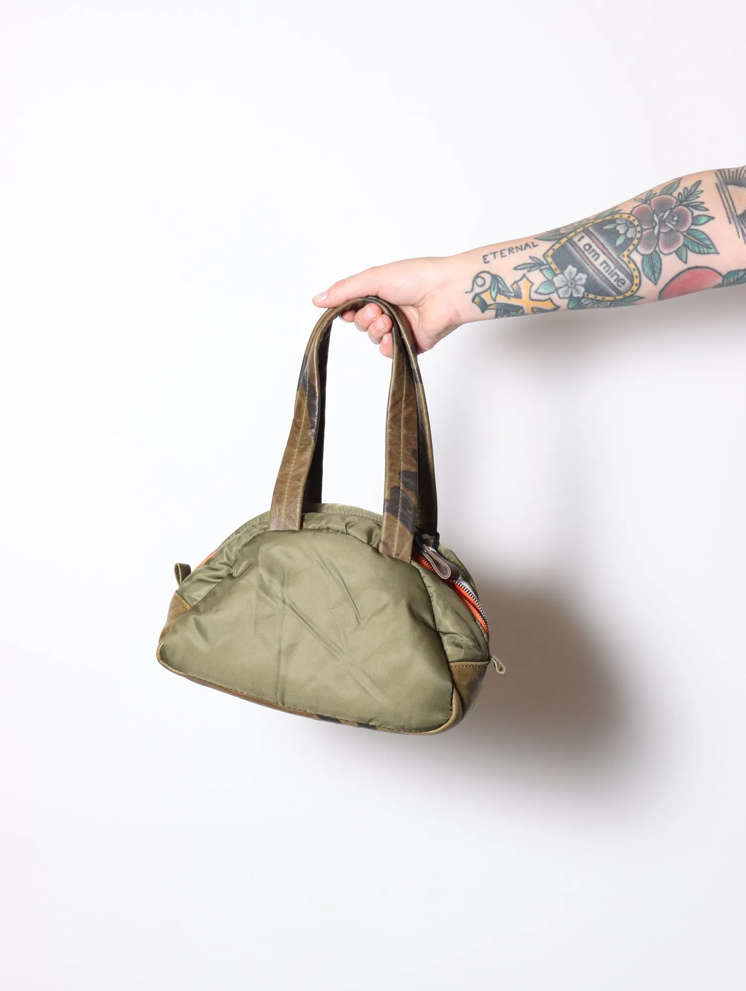 Mini Traveler Bag in Olive by Minnessak