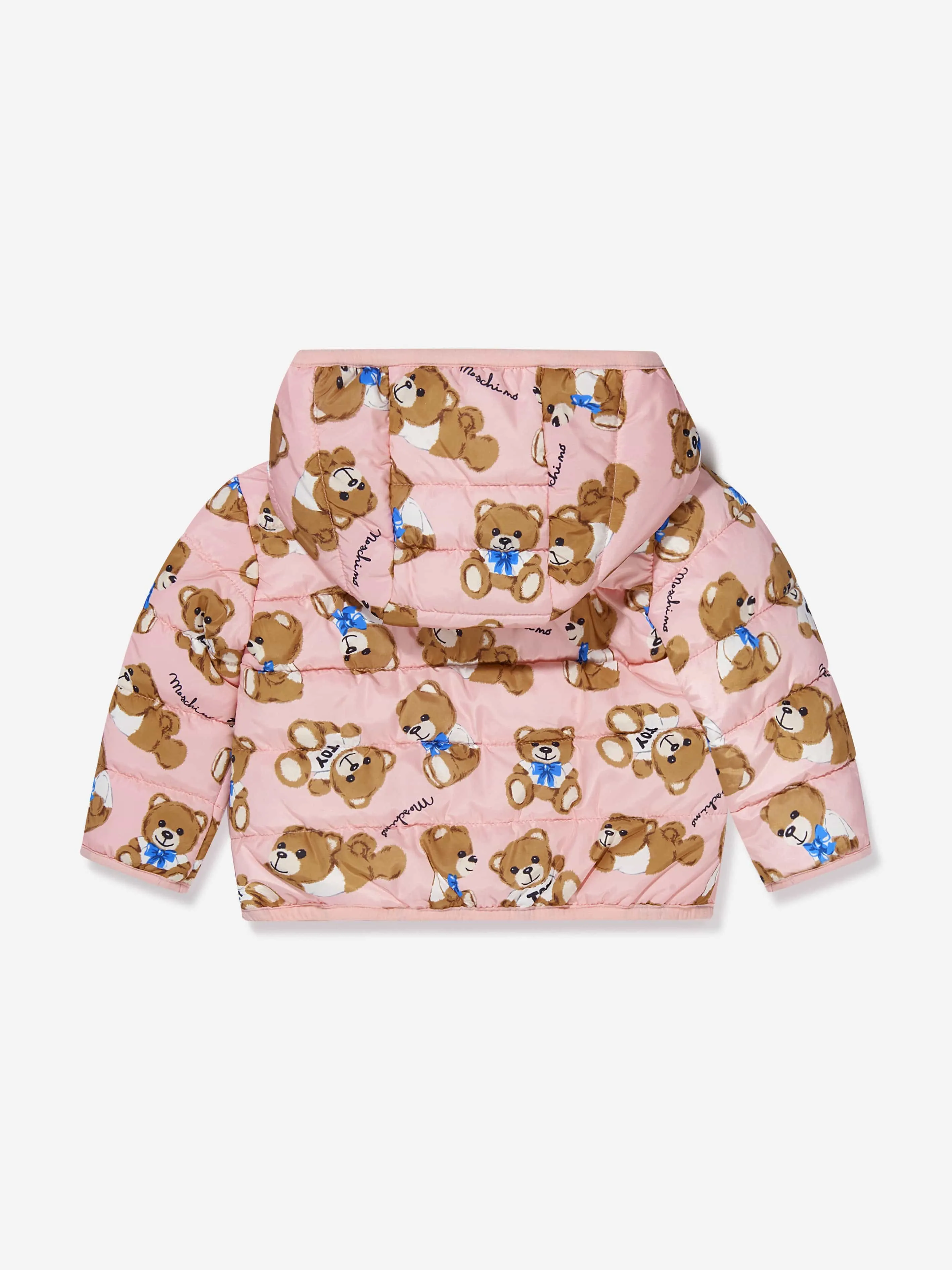 Moschino Baby Girls Teddy Bear Padded Jacket