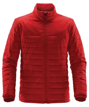 Nautilus quilted jacket | Red