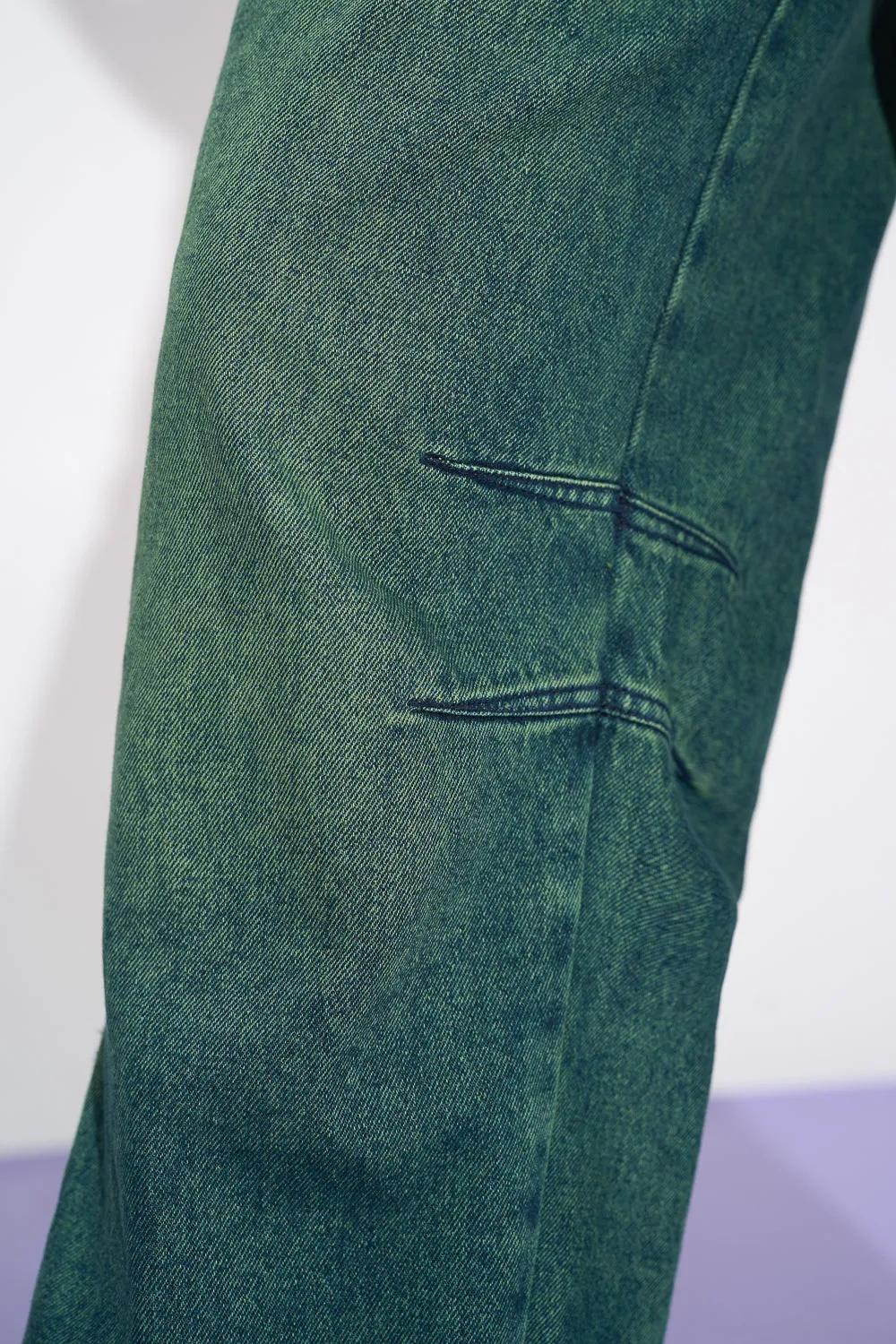 Neo Grunge Twisted Barrel Leg Jeans