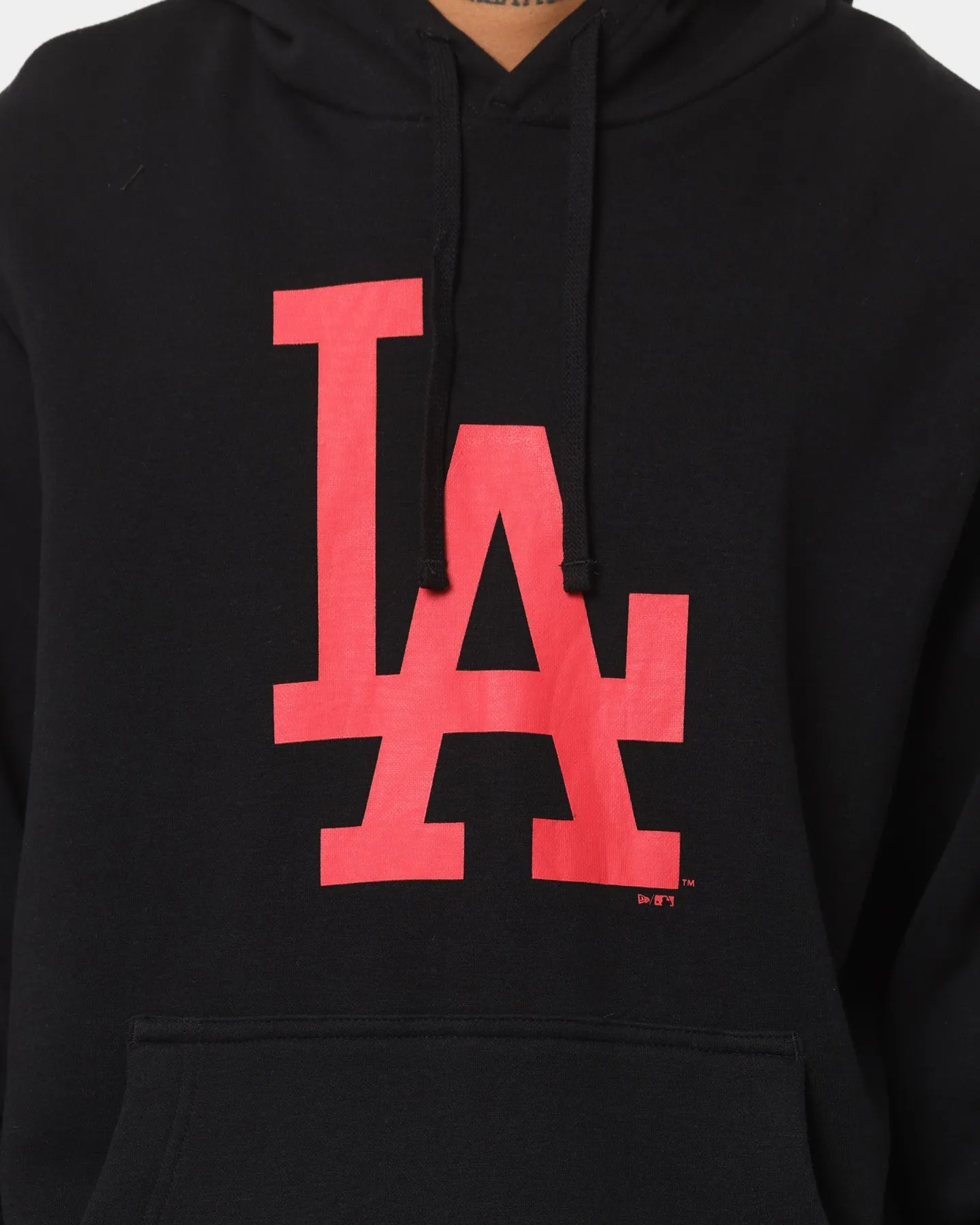 New Era Los Angeles Dodgers Hoodie Black/Red