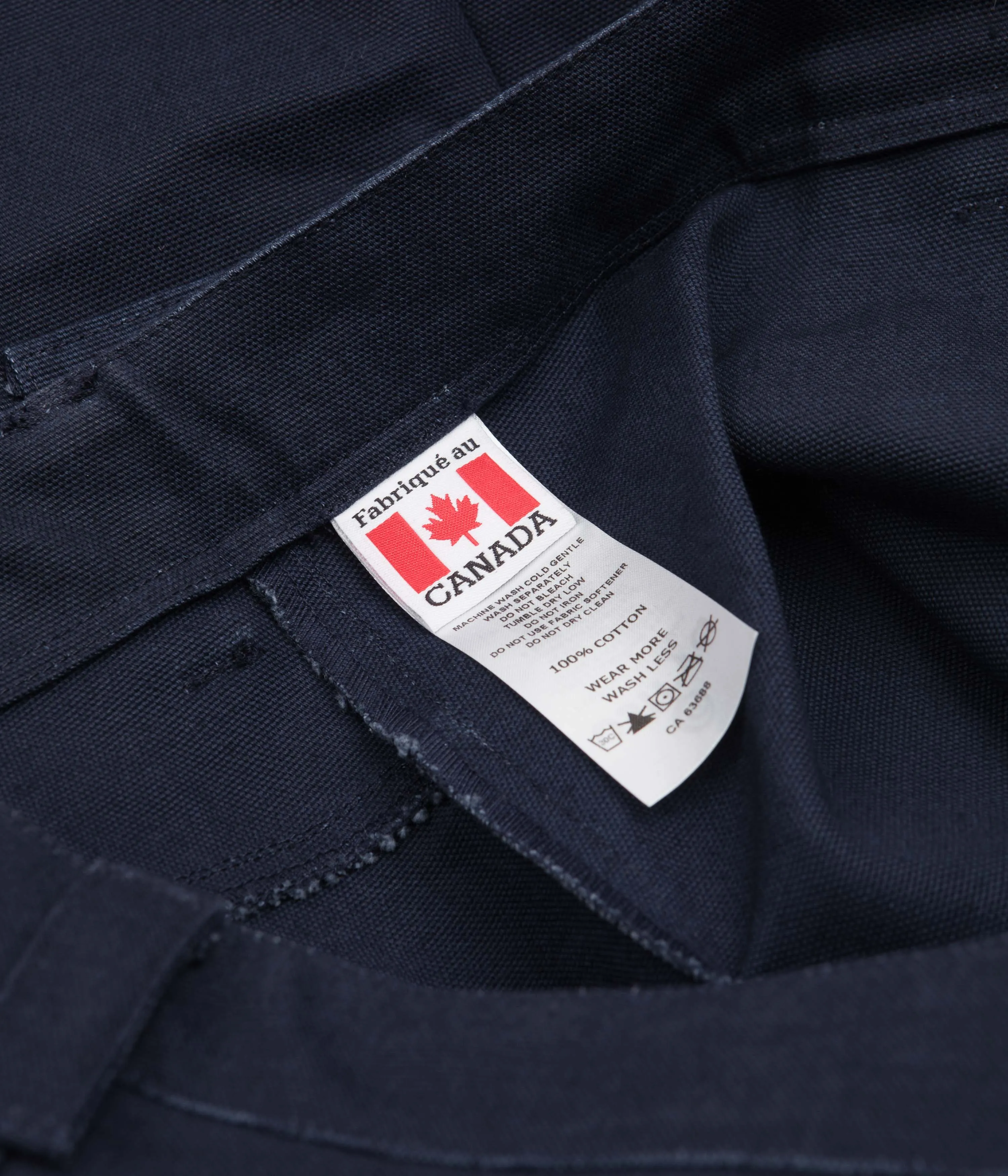 Ostrya Hardy Canvas Pants - Navy