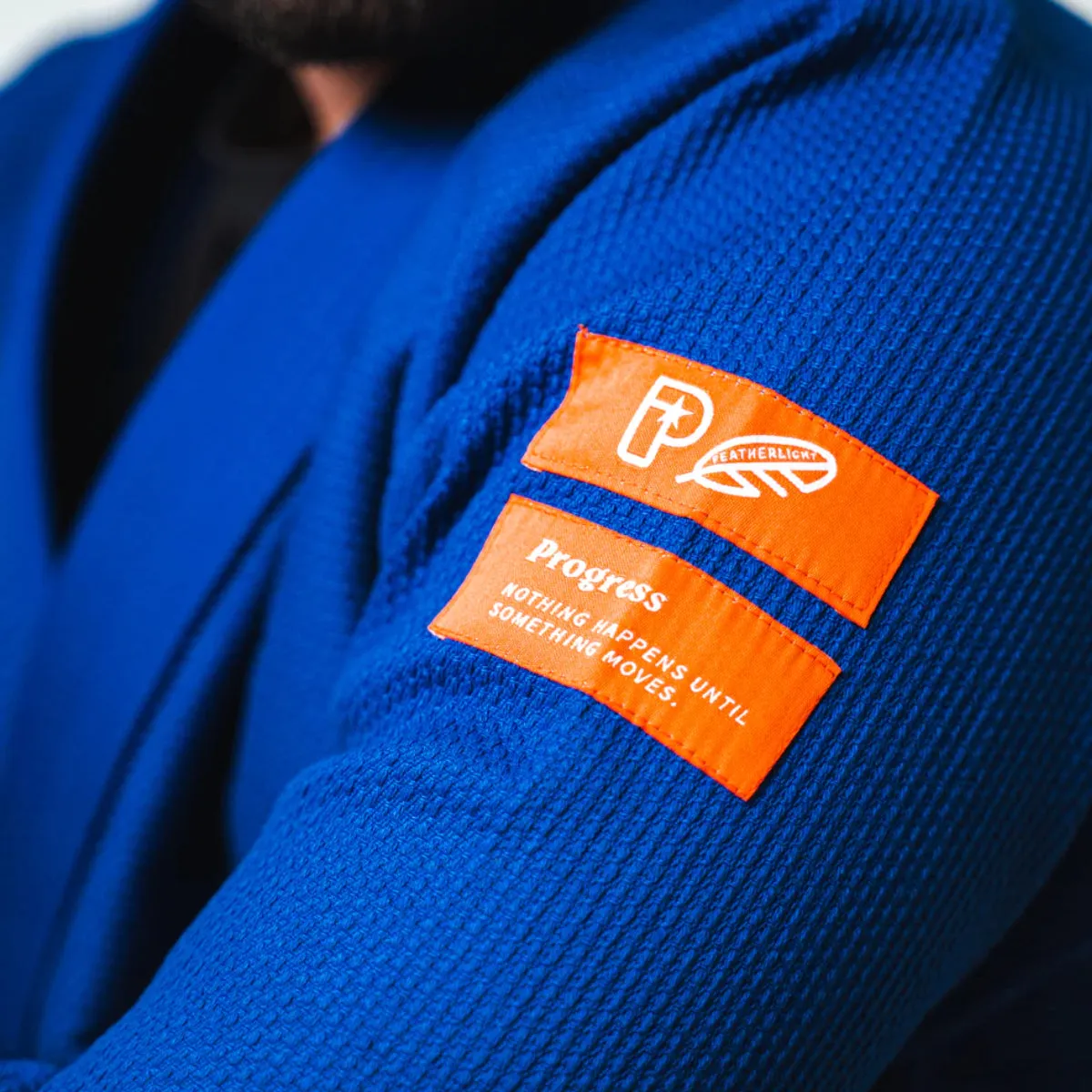 Progress Featherlight Lightweight Competition BJJ Gi Blue