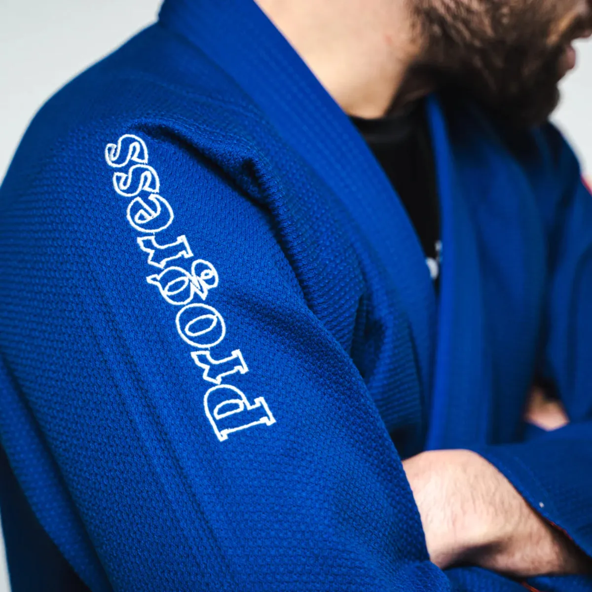 Progress Featherlight Lightweight Competition BJJ Gi Blue