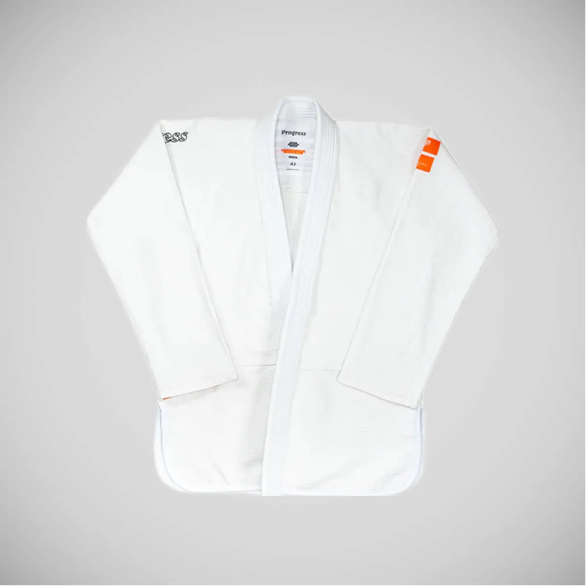 Progress Featherlight Lightweight Competition BJJ Gi White