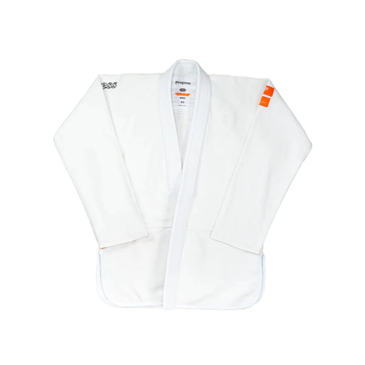 Progress Featherlight Lightweight Competition BJJ Gi White