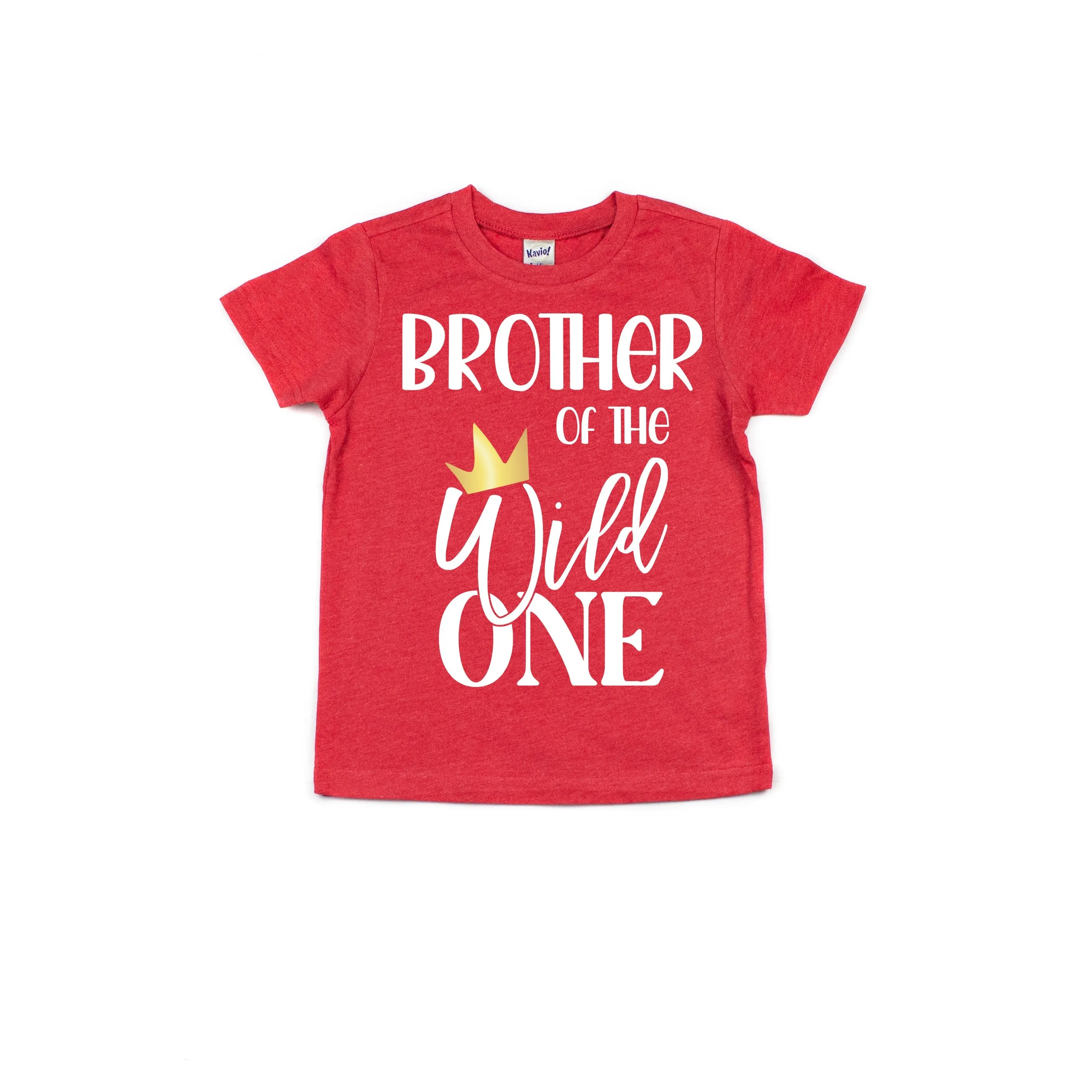 "Brother of Wild One" 1st Birthday Toddler-Youth Shirts, 2T-VIP