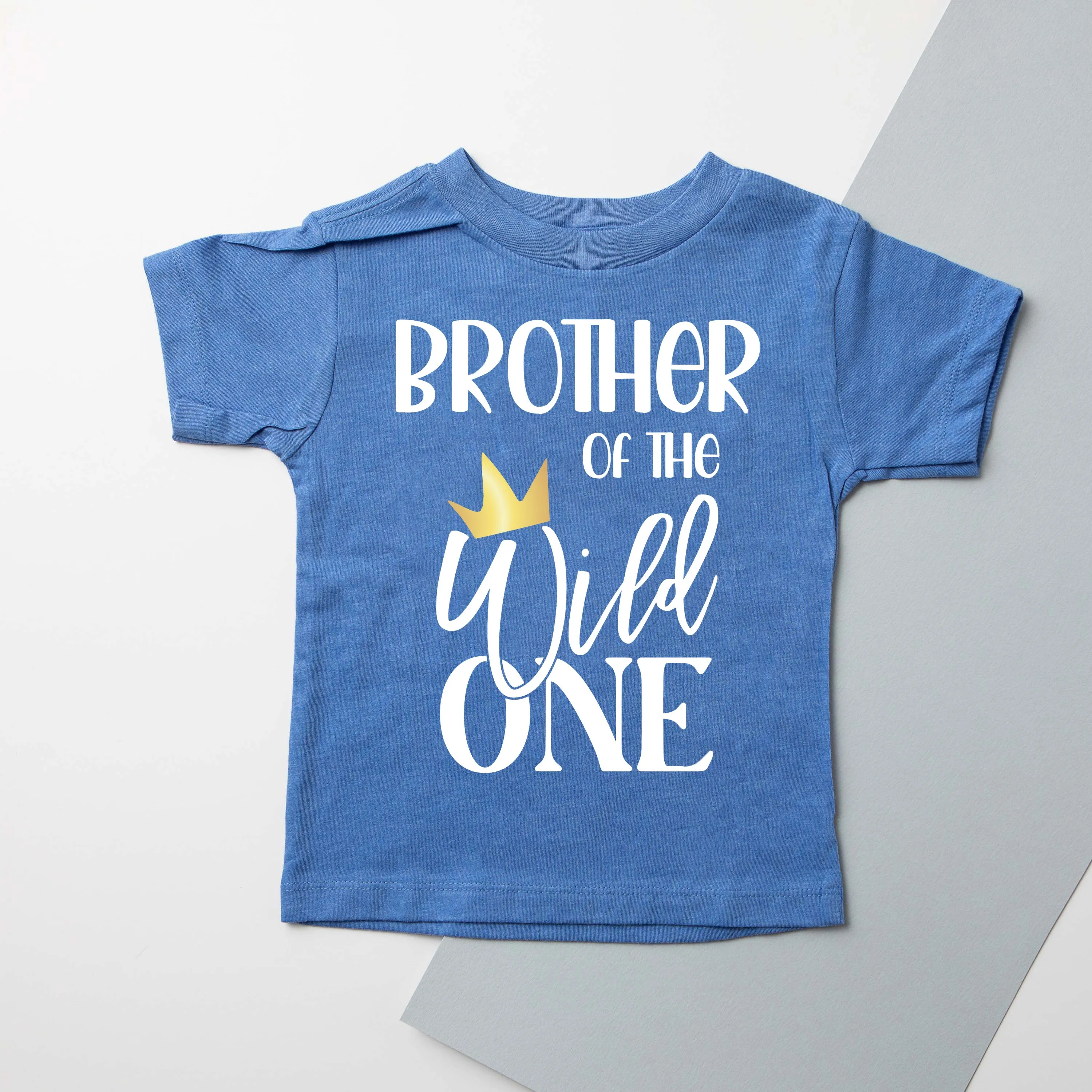 "Brother of Wild One" 1st Birthday Toddler-Youth Shirts, 2T-VIP