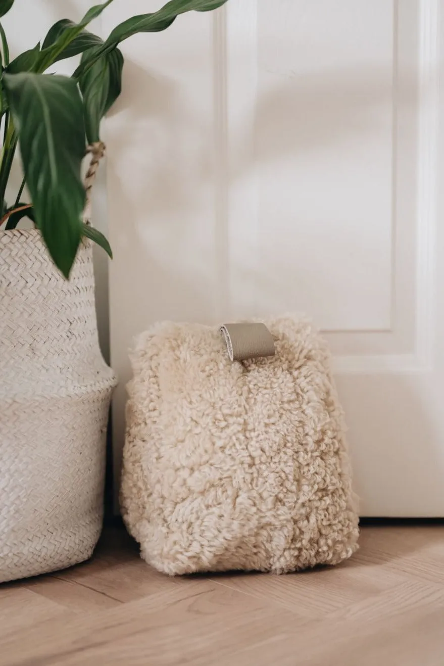 Sheepskin Doorstop - Waste Less