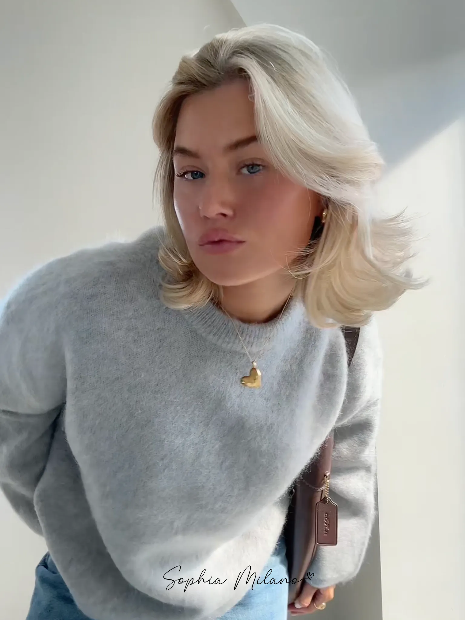 Sophia Mohair Crewneck