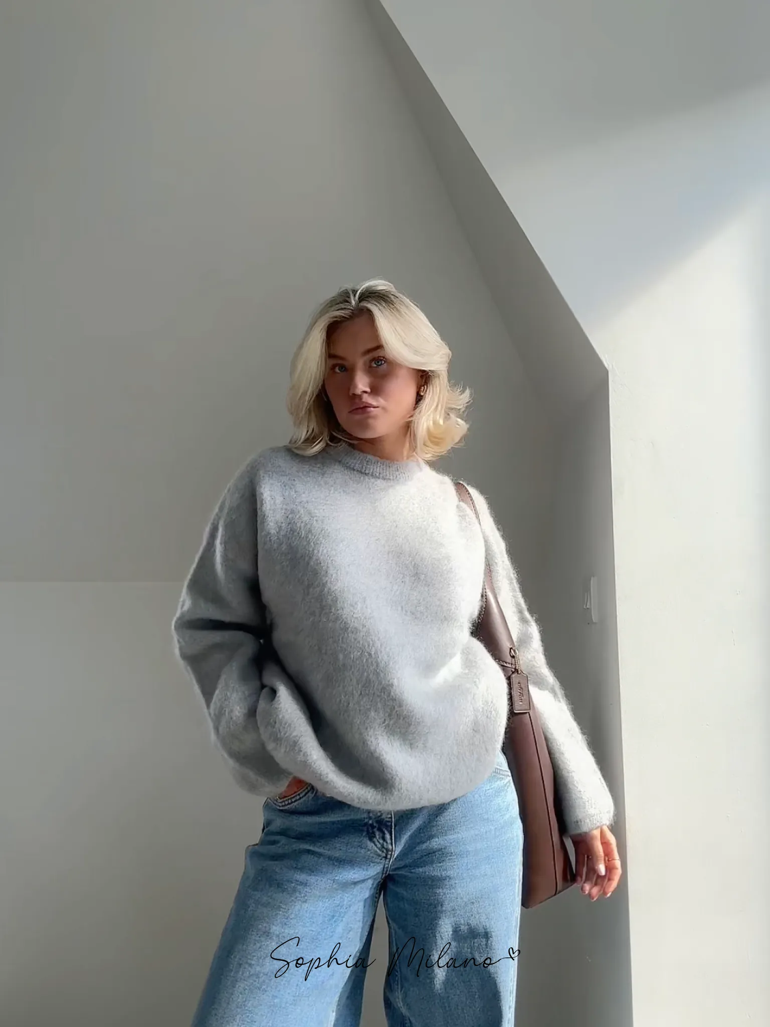 Sophia Mohair Crewneck