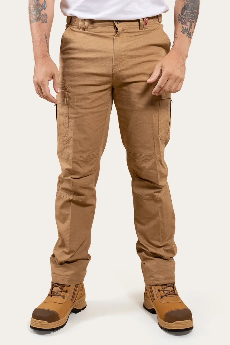 Tennant Creek Mens Ripstop Work Pant - Tawny Brown