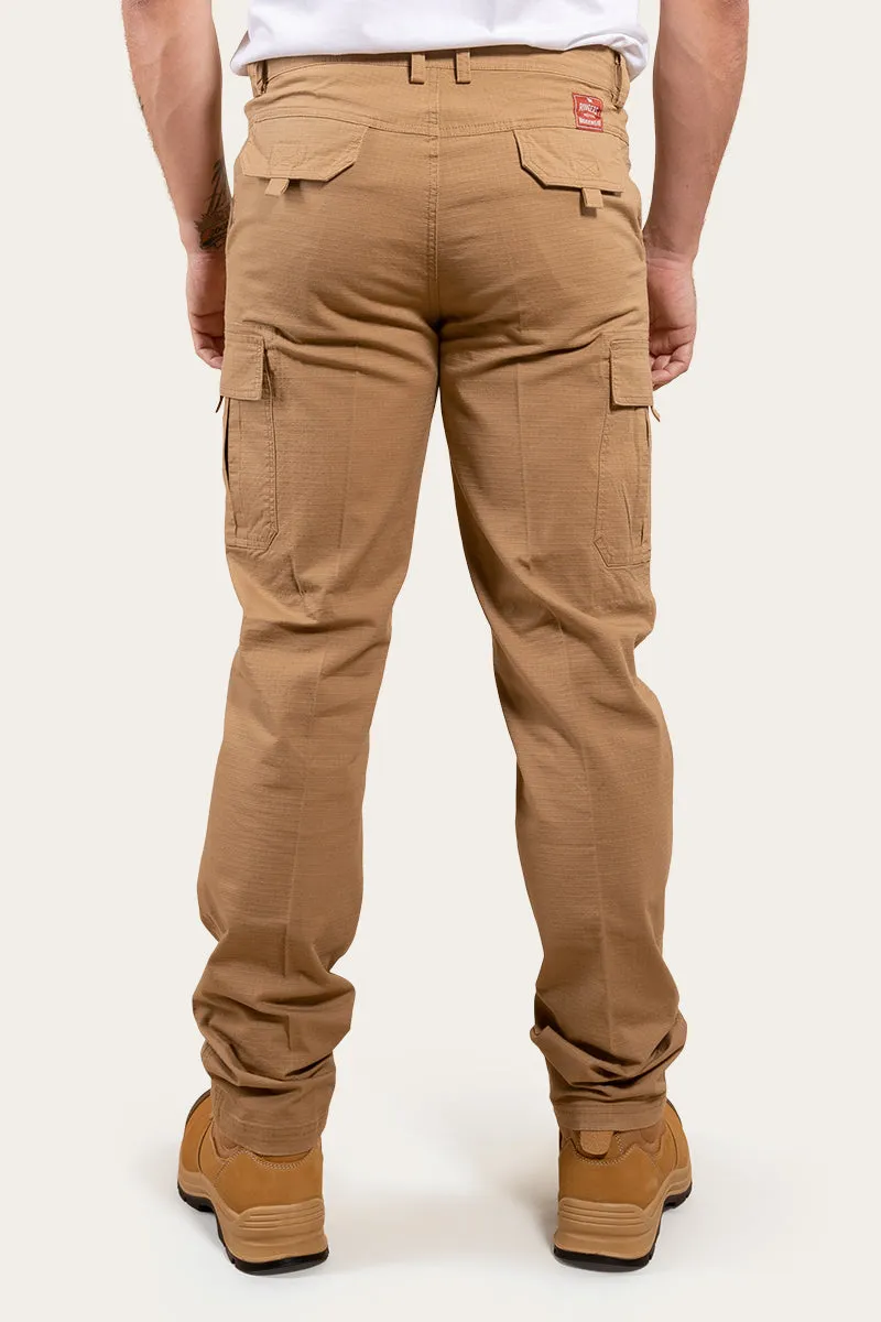 Tennant Creek Mens Ripstop Work Pant - Tawny Brown