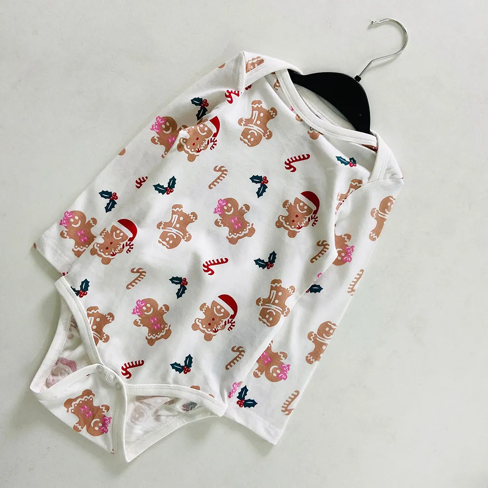 Toddler Baby Full Sleeve Bodysuit Printed Cotton Romper