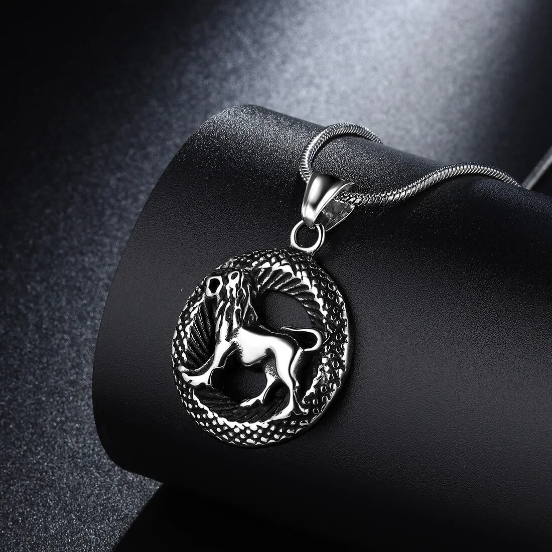 Tokyo Mart Men Zodiac Leo Necklace Pendant Star Sign Constellation Jewelry Women Boys Girls Birthday Gift