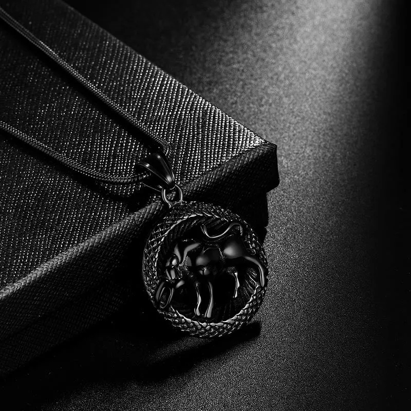 Tokyo Mart Men Zodiac Taurus Necklace Pendant Star Sign Constellation Jewelry Women Boys Girls Birthday Gift