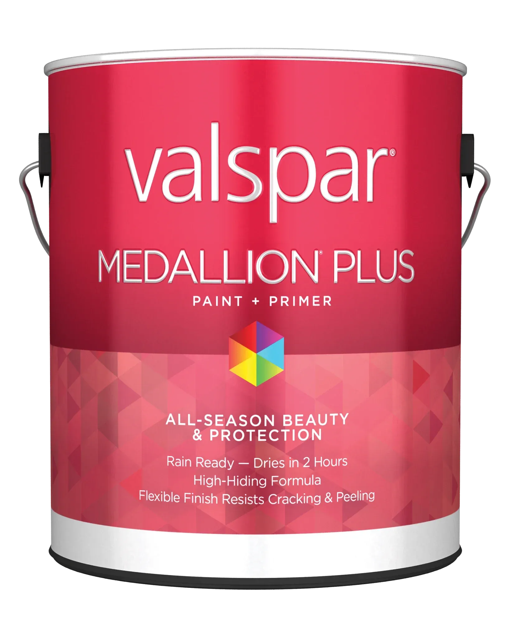 Valspar® Medallion® Plus Exterior Paint   Primer Satin 1 Quart Clear Base